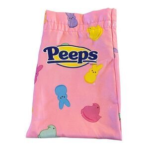 Adorable Peeps Pink Pajama Pants in L/XL.